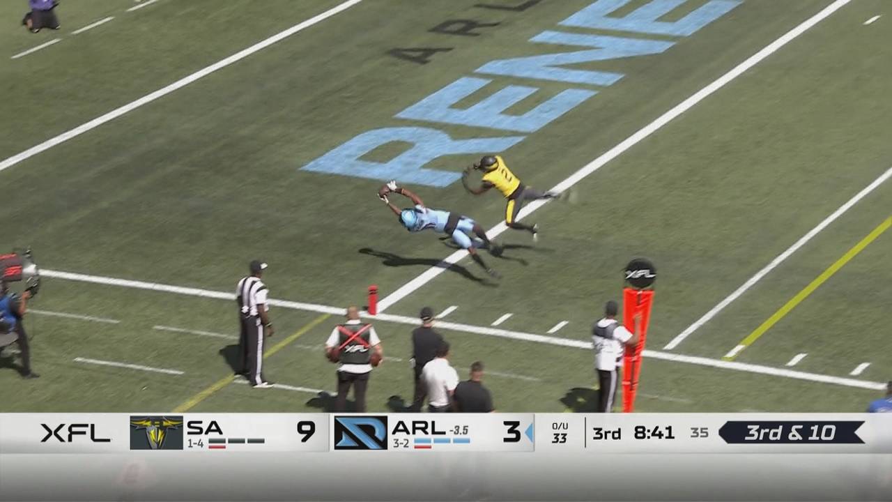 XFL: Arlington Renegades - San Antonio Brahmas I Highlights
