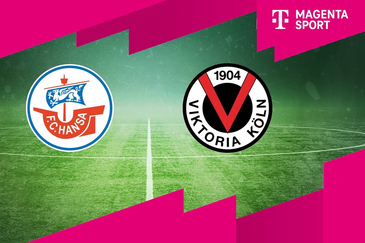 Hansa Rostock - FC Viktoria Köln (Highlights)