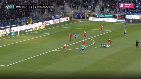 SV Waldhof Mannheim - 1. FC Kaiserslautern: Tore und Highlights | 3. Liga