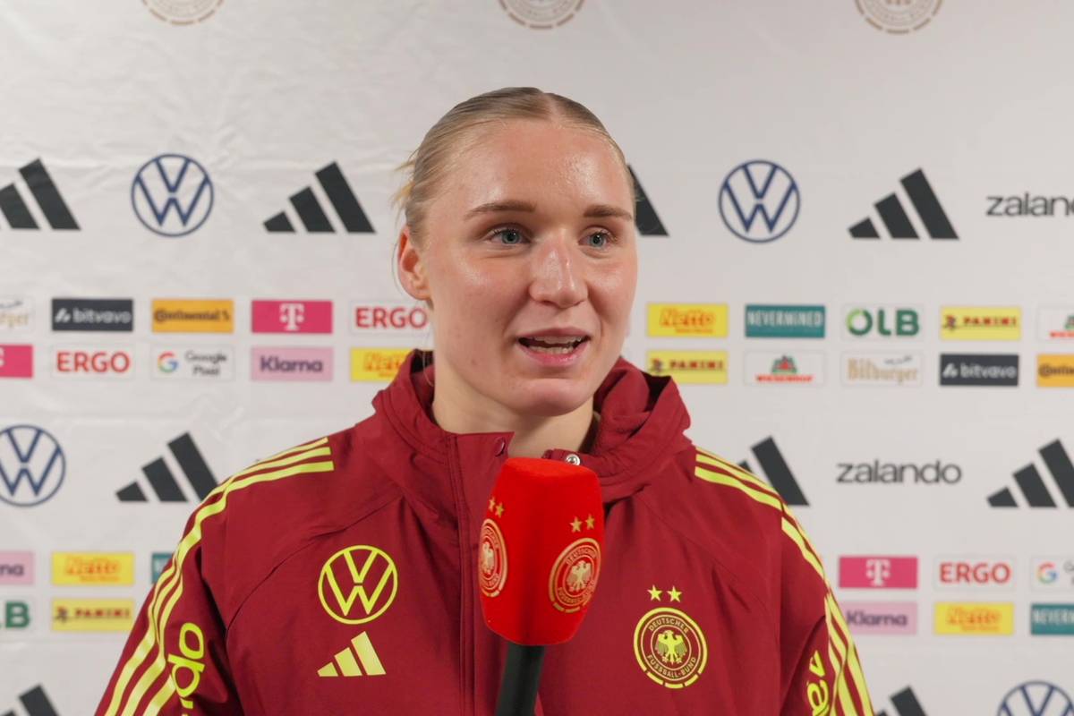 DFB-Debütantin: "Da ist ein Traum in Erfüllung gegangen"
