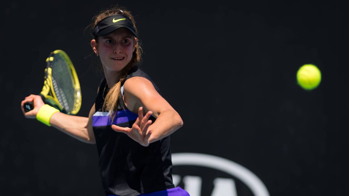 Alexandra Vecic stürmte beim Jugendwettbewerb der Australian Open 2020 als erste Deutsche seit 23 Jahren bis ins Finale