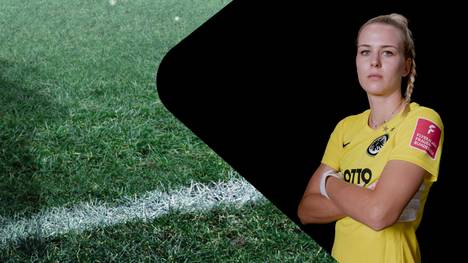 Nationalkeeperin, ELFEN-Cover-Athletin und Hüterin des Adlerhorst bei der SGE! Ein Gesicht der Liga: Merle Frohms.