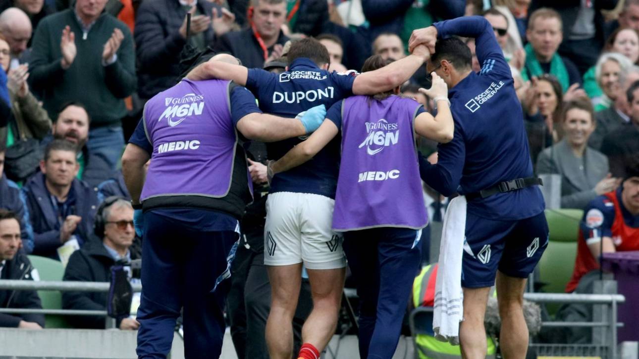 Verletzungsdrama um Rugby-Superstar Dupont