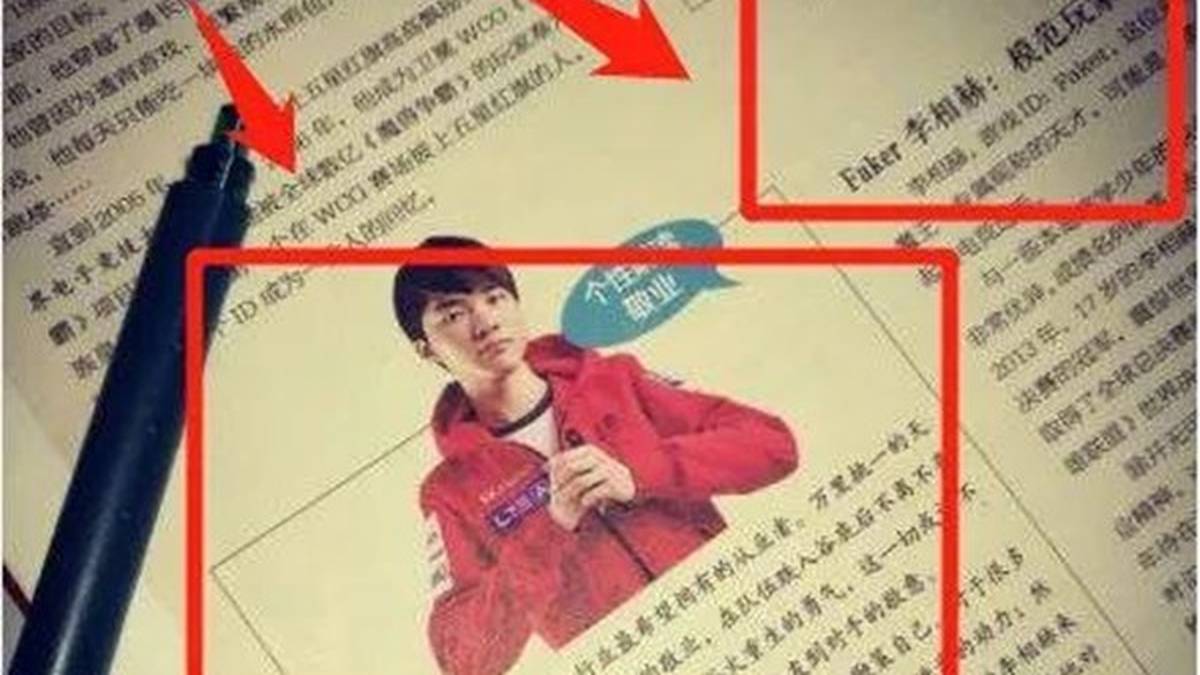 Der erfolgreichste eSportler der Welt, Faker, taucht mittlerweile auch in einem chinesischen Schulbuch auf