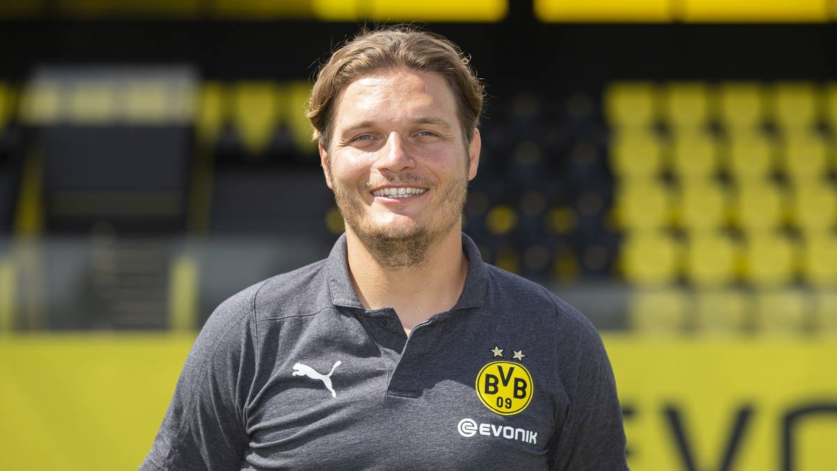 Der 35 Jahre alte EDIN TERZIC dagegen hatte schon eine BVB-Vergangenheit als Jugendtrainer und Assistent von Hannes Wolf, als der in Dortmund U19-Coach. Lernte bei Besiktas Istanbul und West Ham United von Slaven Bilic