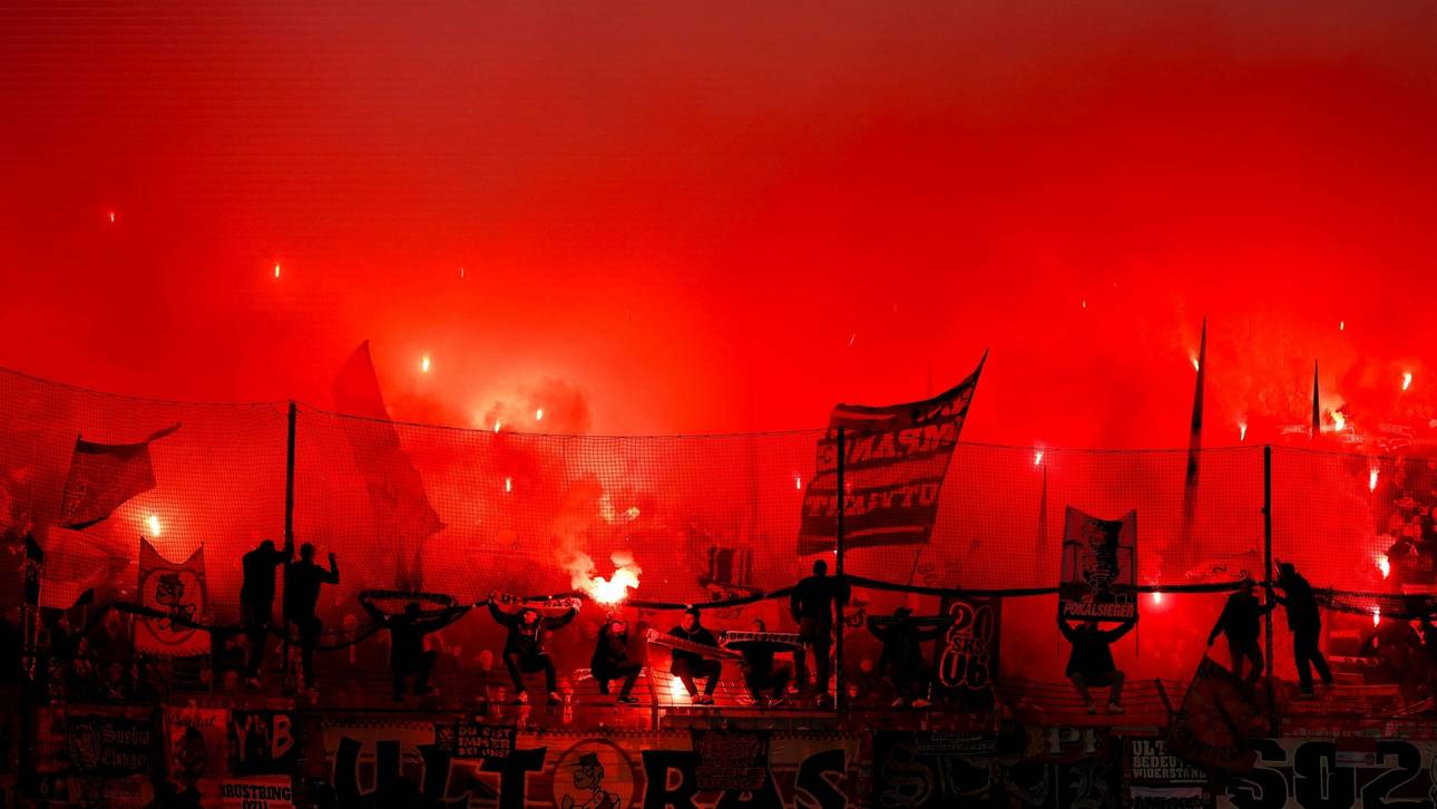 Pyro-Geldstrafe für Stuttgart