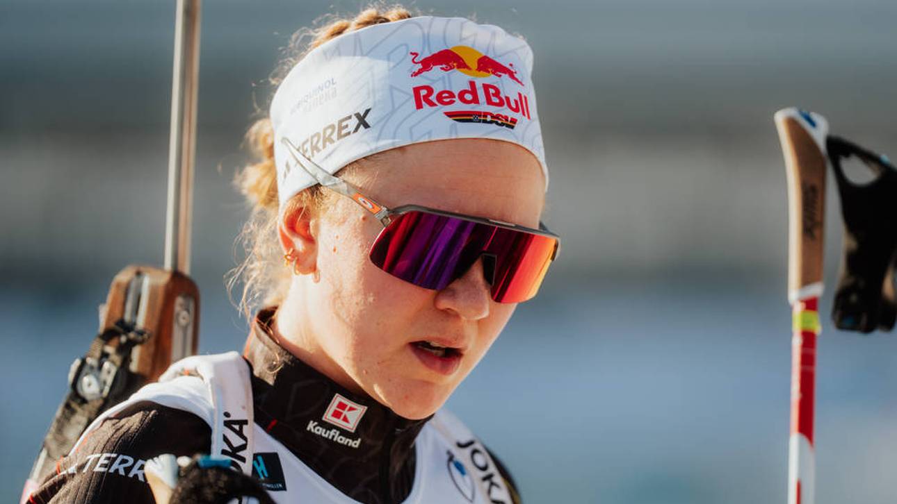 Deutsche Biathlon-Hoffnung emotional