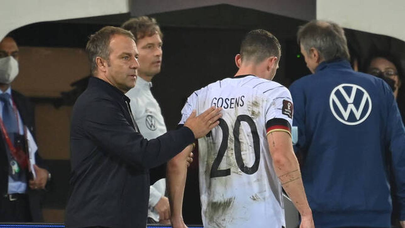 Flicks Fingerzeig an Gosens