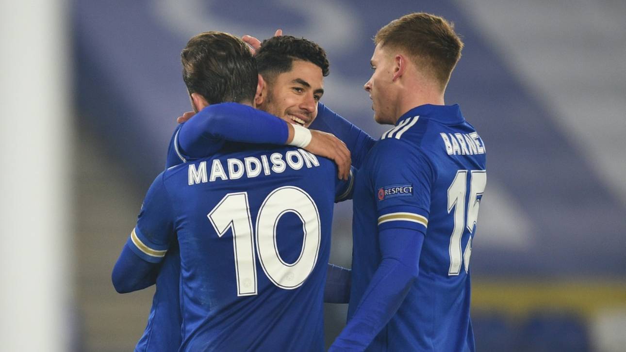 Leicester bleibt an Spitzenduo dran