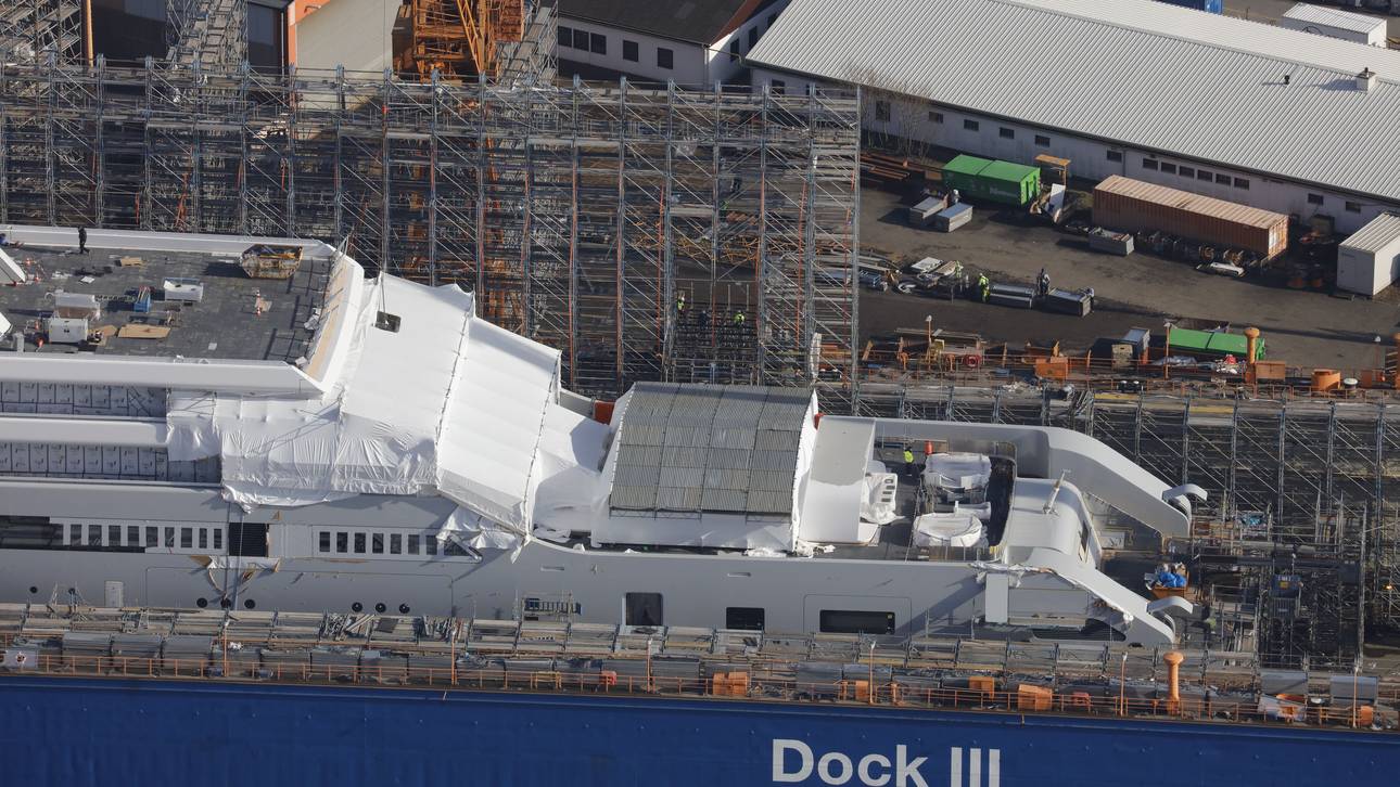 Die Ausstattung der Yacht ist Vielfältig