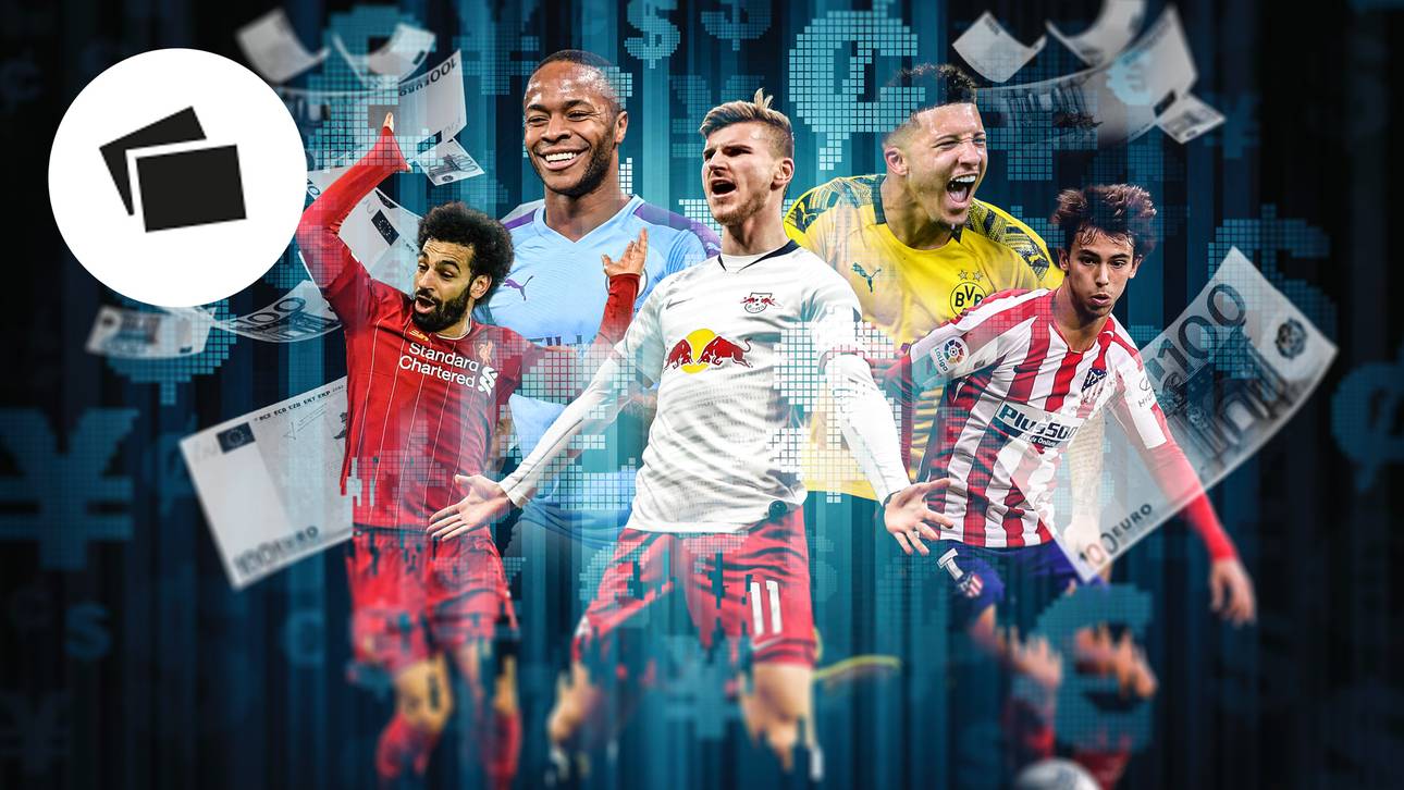 Top 20 der wertvollsten Fußballer