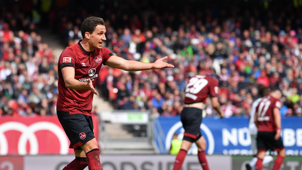 1. FC NÜRNBERG (hier Georg Margreitter): 33 Jahre - zuletzt 2018/19