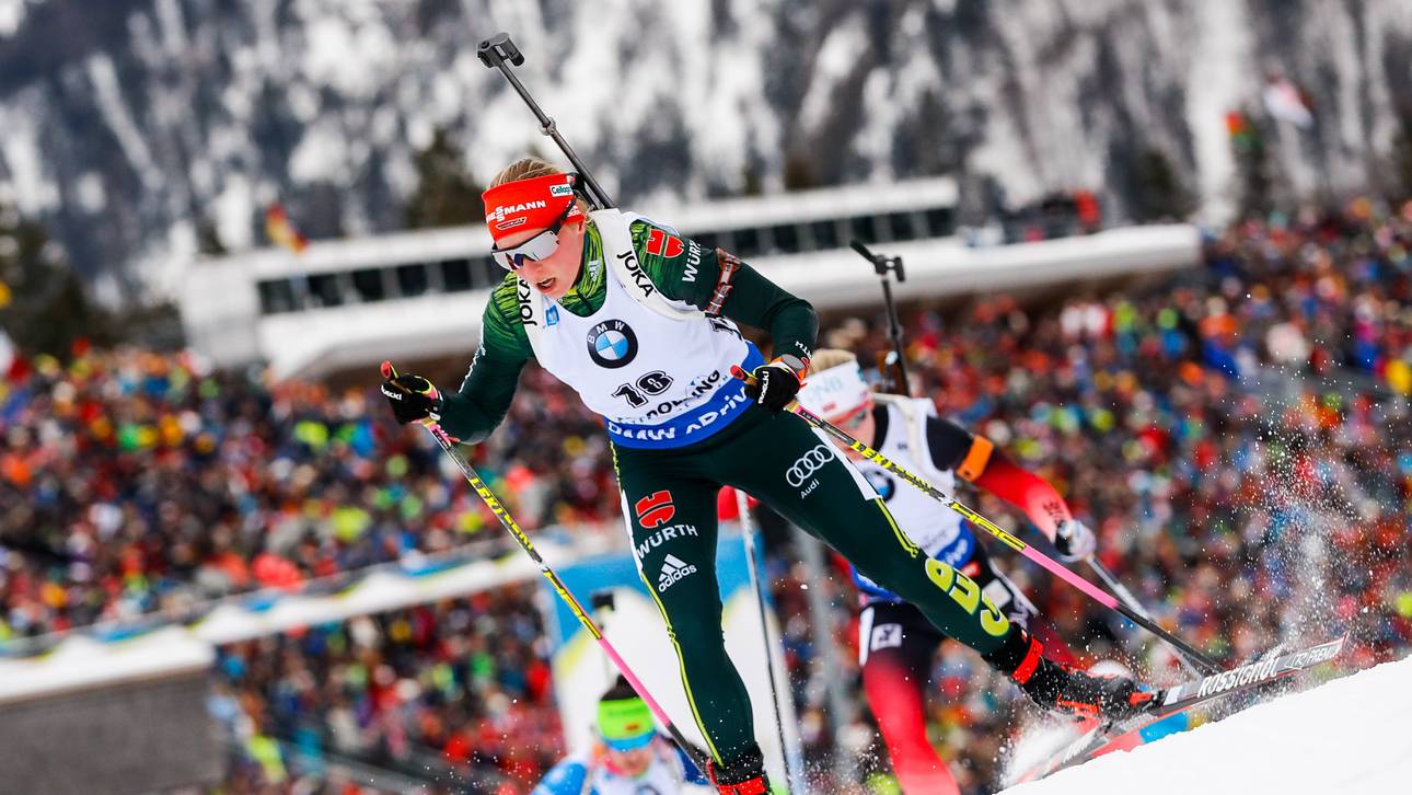 Biathlon-Quartett im Angriffsmodus