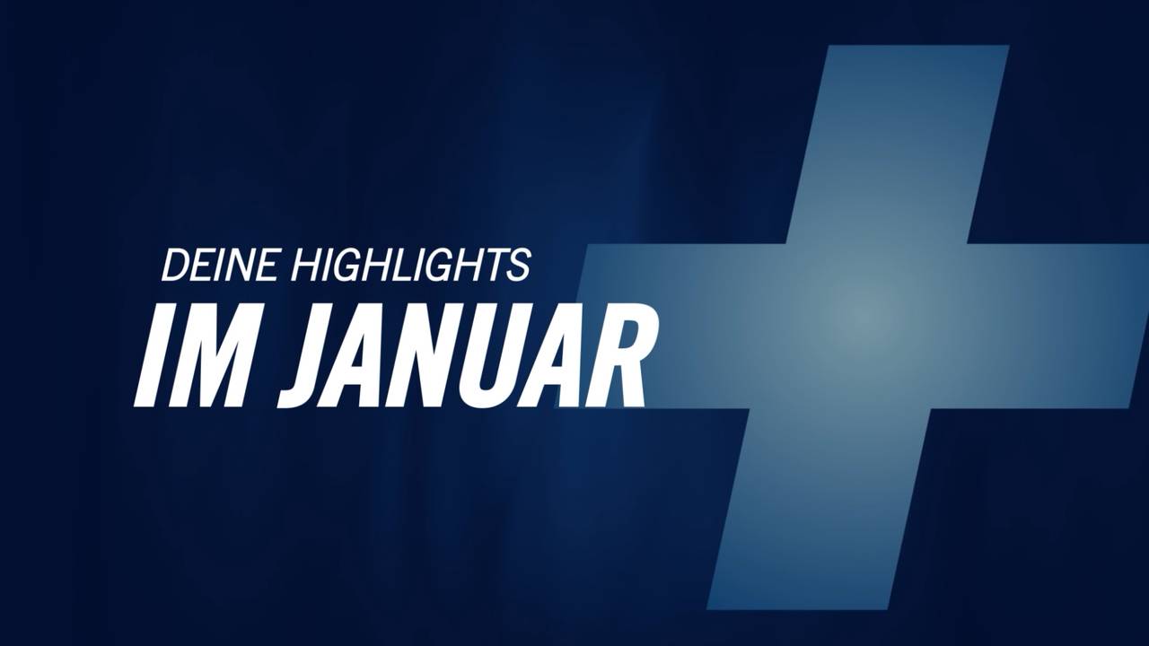 Die Highlights auf Sportdigital1+ im Januar