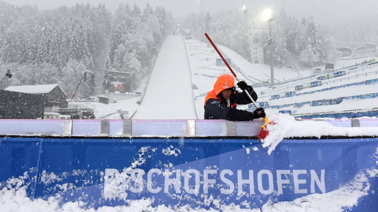 Wetterbesserung in Bischofshofen