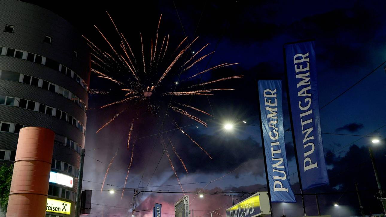 Sieben Verletzte nach Graz-Meisterfeier