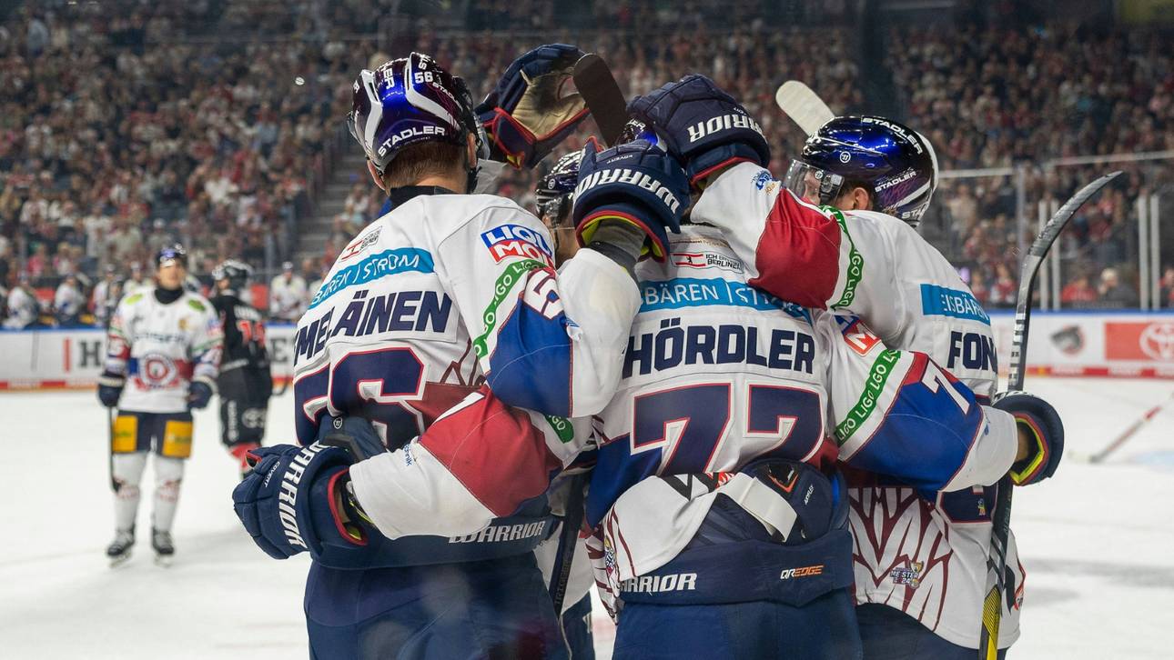 DEL: Eisbären fertigen Haie ab