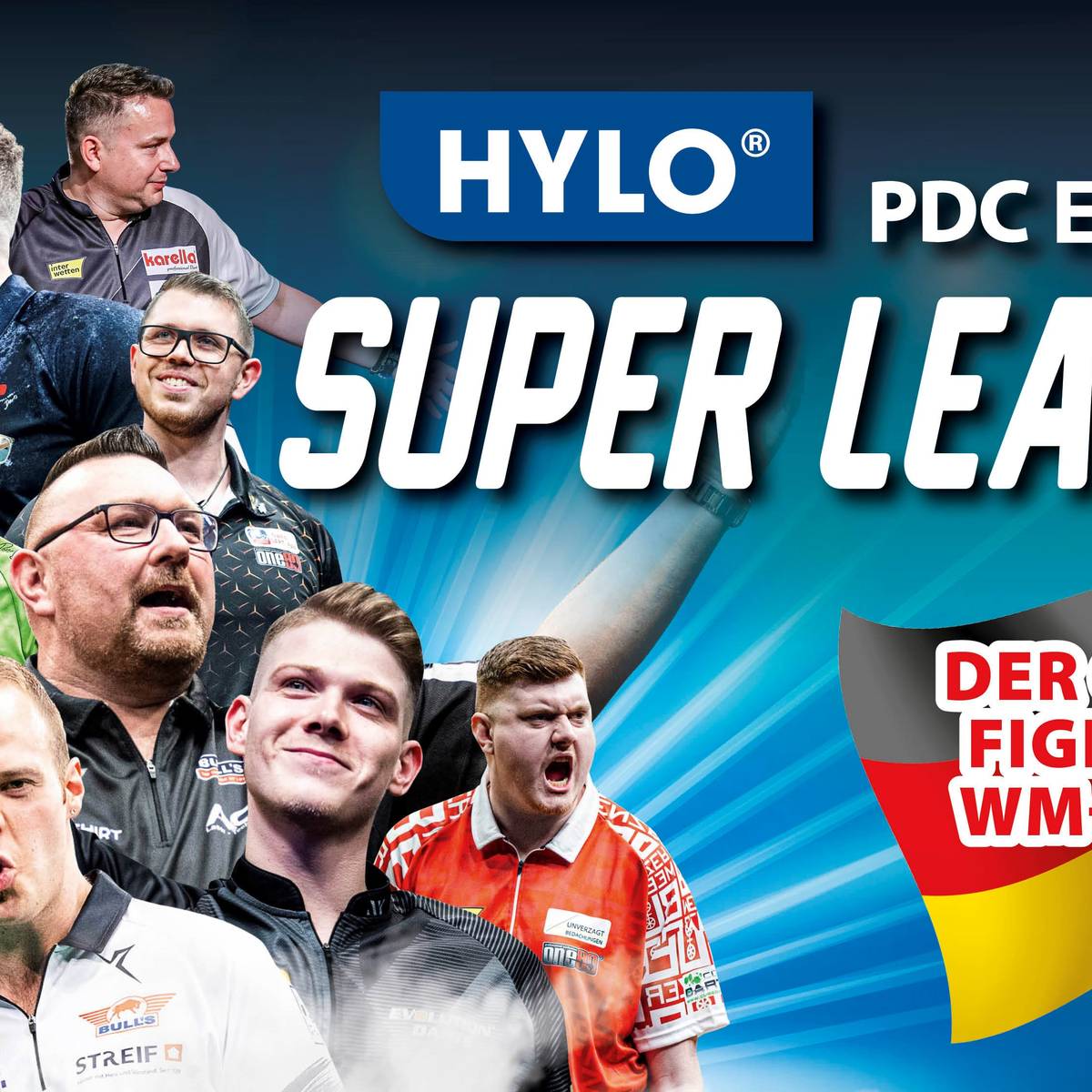 Wer holt sich das deutsche WM-Ticket für den „Ally Pally“? Die HYLO PDC Europe Super League 2023 vom 7