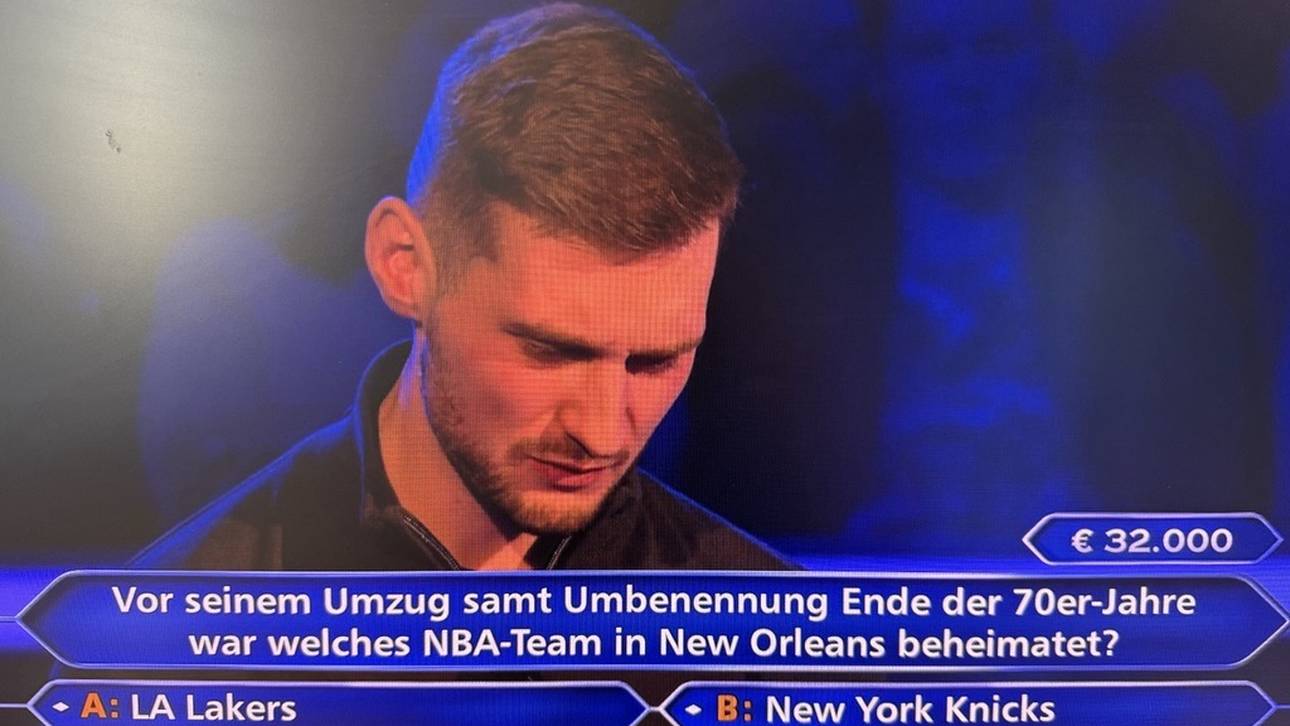 Sport-Frage bei „Wer wird Millionär?“