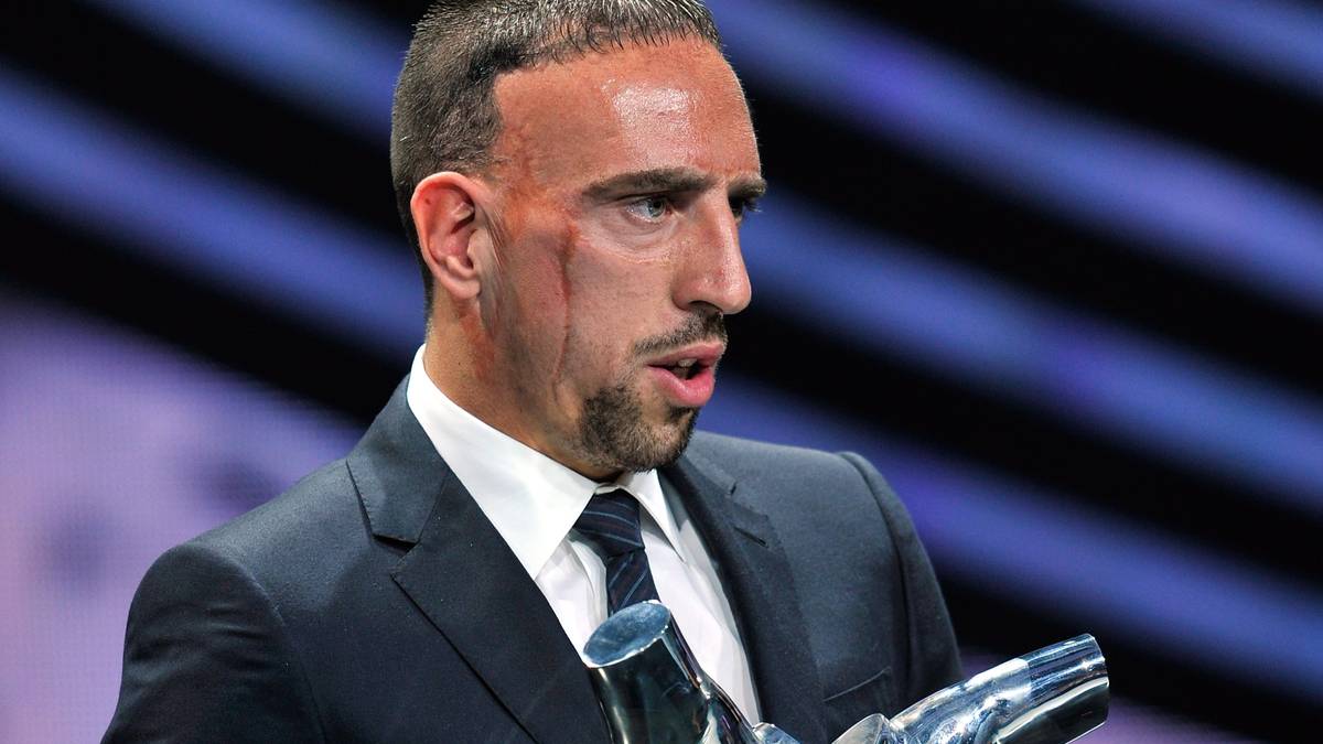 Ein Zusatzlohn für den kongenialen Partner: Ribery wird 2013 zu Europas Fußballer des Jahres gewählt