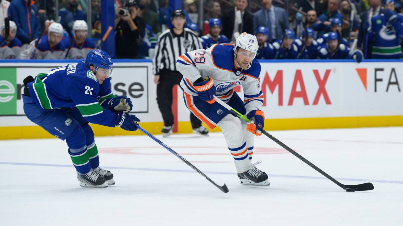 NHL-Auftakt: Draisaitl trifft, geht mit Oilers aber unter