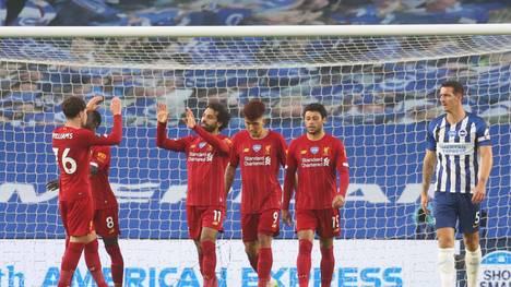 Mohamed Salah traf gegen Brighton doppelt