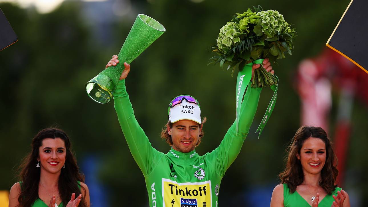 Sagan gewinnt erneut Grünes Trikot
