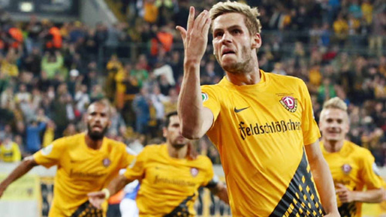 Dresden siegt trotz Unterzahl