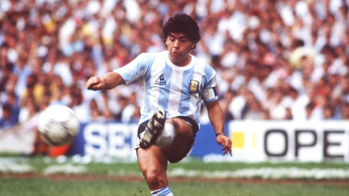 RANG 11 - DIEGO MARADONA (FUSSBALL, 1 PROZENT): Weltmeister 1986 mit Argentinien 