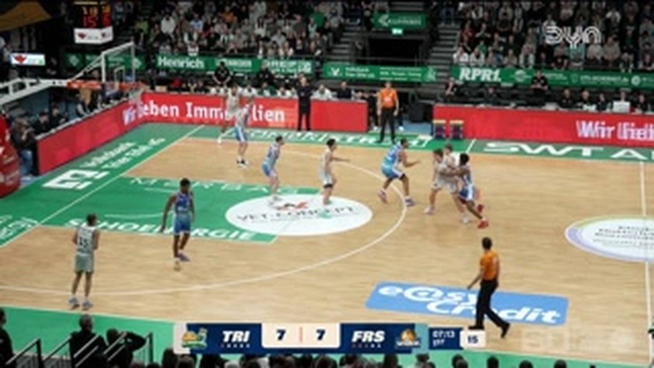 VET-CONCEPT Gladiators Trier - SKYLINERS Frankfurt | BBL-Highlights im Video