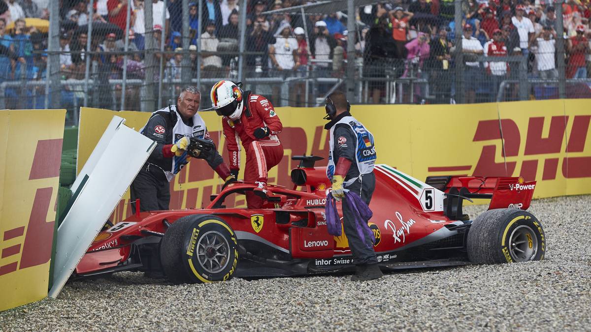 Nach dem Patzer von Sebastian Vettel in Hockenheim kippte die Formel-1-Saison