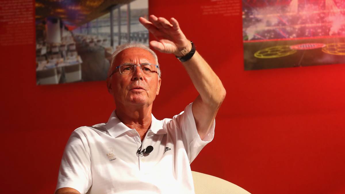 Franz Beckenbauer ist Ehrenspielführer der deutschen Nationalmannschaft