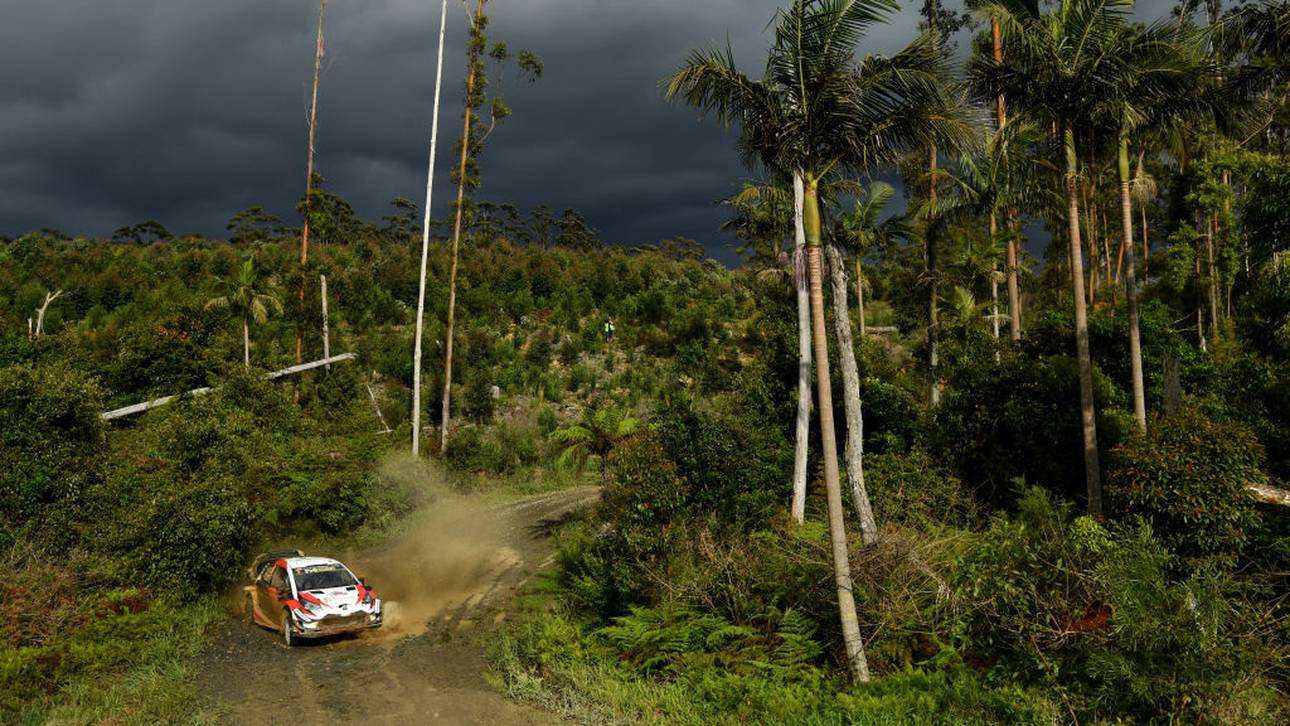 Feuer verhindert Rallye Australien