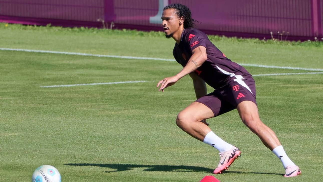 Leroy Sané steht nach seiner langen Verletzungspause am Samstag im Kader des FC Bayern München