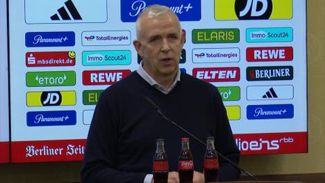 Union-Boss Dirk Zingler spricht über die Beendigung des Arbeitsverhältnis zwischen Union Berlin und Urs Fischer