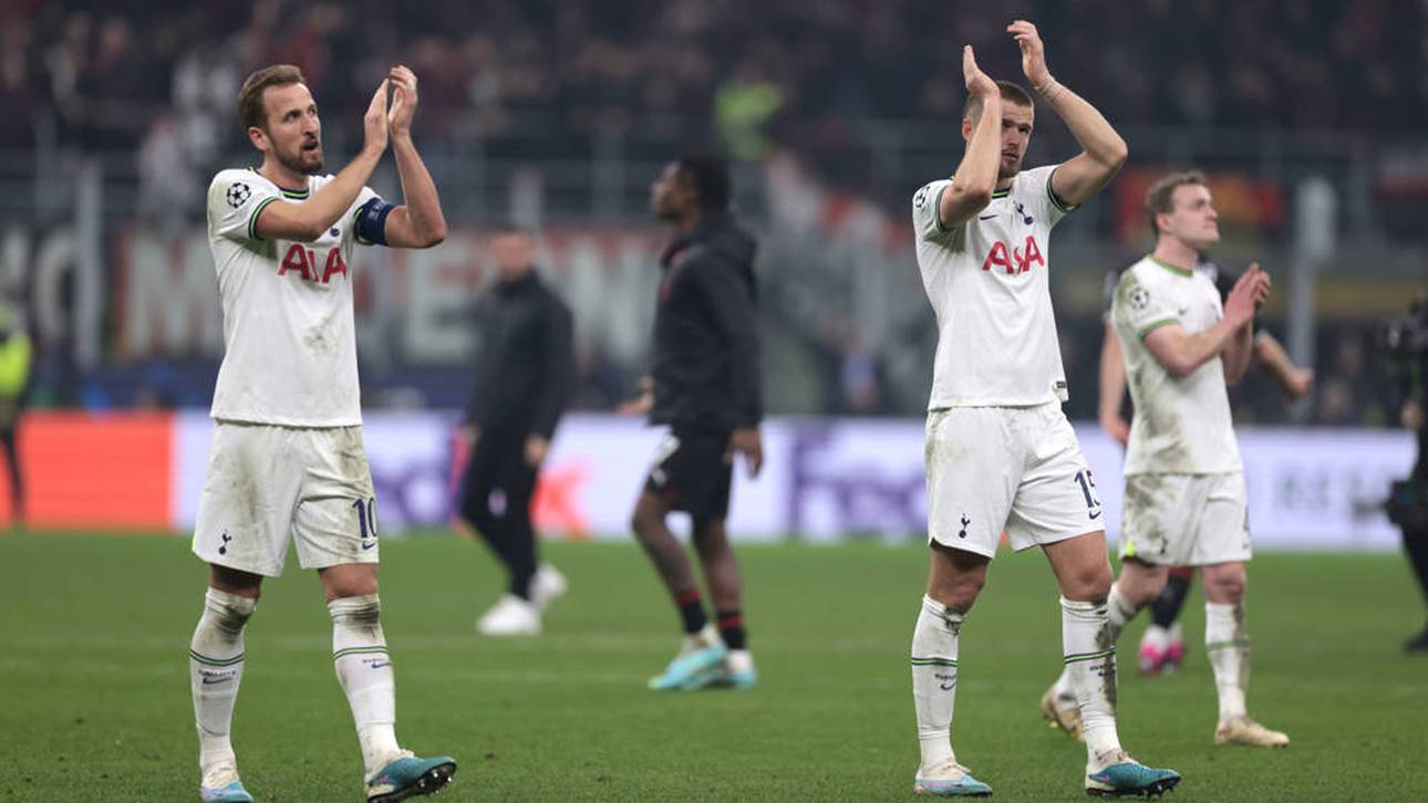 Harry Kane (l.) und Eric Dier (r.) spielten schon bei Tottenham gemeinsam