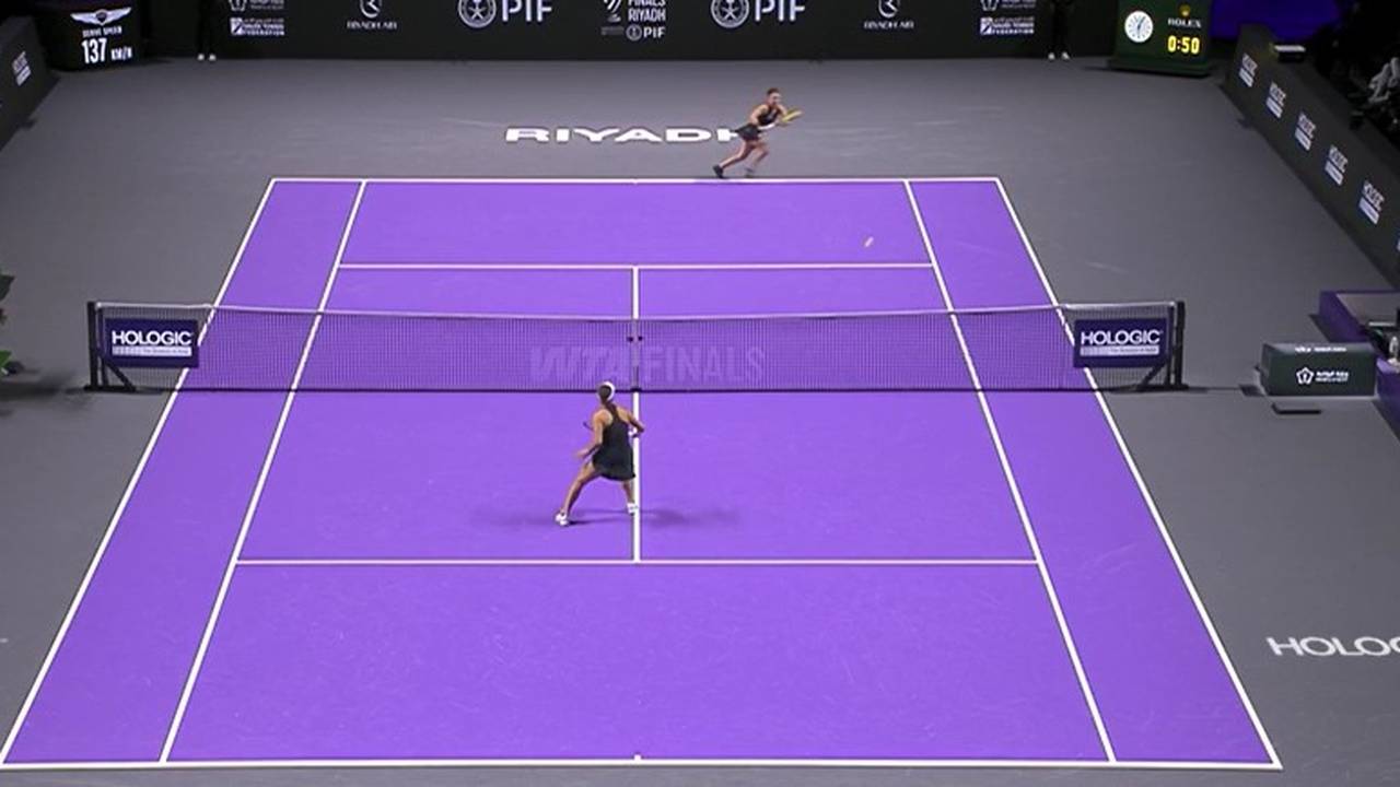 Pegula gewinnt gegen Paolini bei den WTA Finals