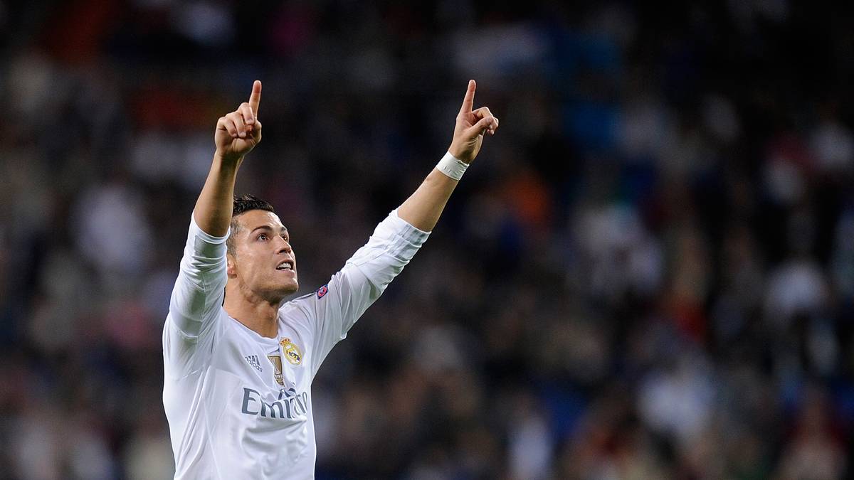 1. CRISTIANO RONALDO: 95 Tore für Real Madrid und Manchester United