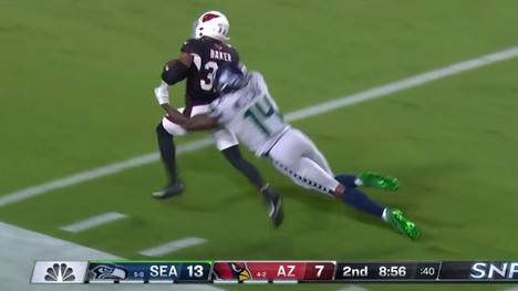 Die Arizona Cardinals haben die Seattle Seahawks in einem verrückten Overtime-Krimi mit auslaufender Uhr 37:34 geschlagen. Zuvor lieferte Russell Wilson eine verhängnisvolle Interception.