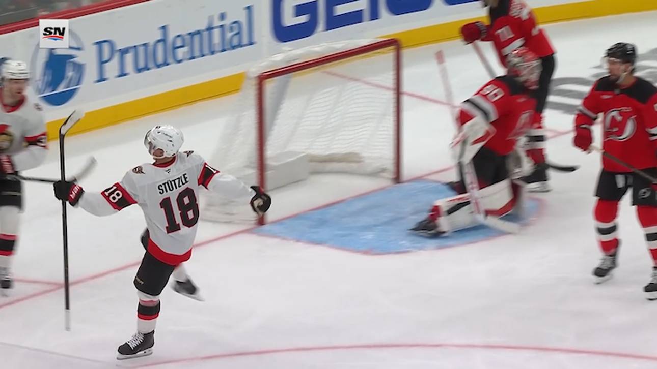 Tor und Assist! Stützle glänzt gegen die Devils