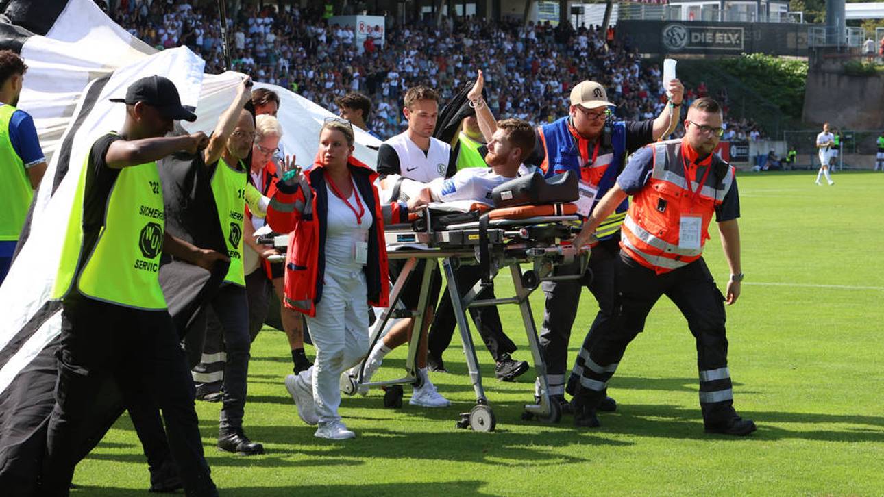 Florian Le Joncour wird abtransportiert