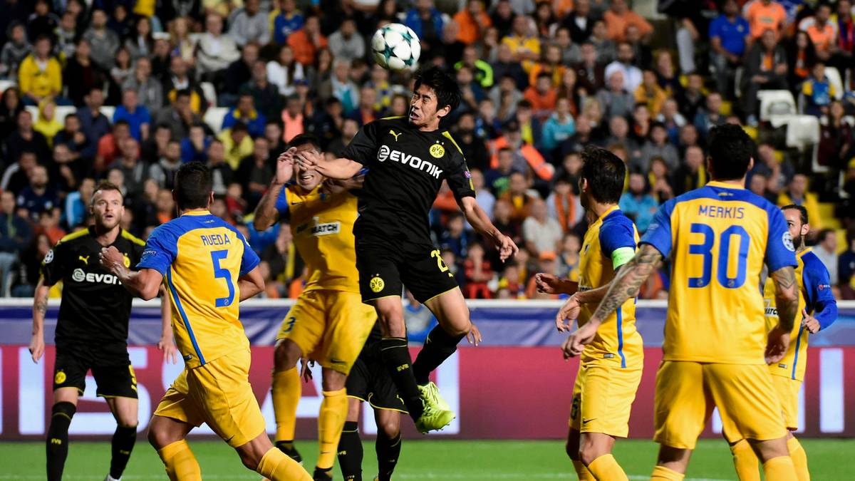 SHINJI KAGAWA: Leitete mit einem feinen Steilpass die erste Chance ein, suchte auch sonst immer wieder den Weg zum Tor, nahm sich aber auch Auszeiten. Verpasste kurz nach dem Ausgleich die Führung mit einem Lattenkracher (69.) - SPORT1-Note: 3,5