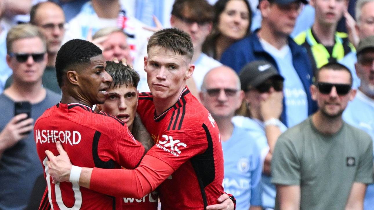 FA Cup: United gewinnt Manchester-Derby im Finale