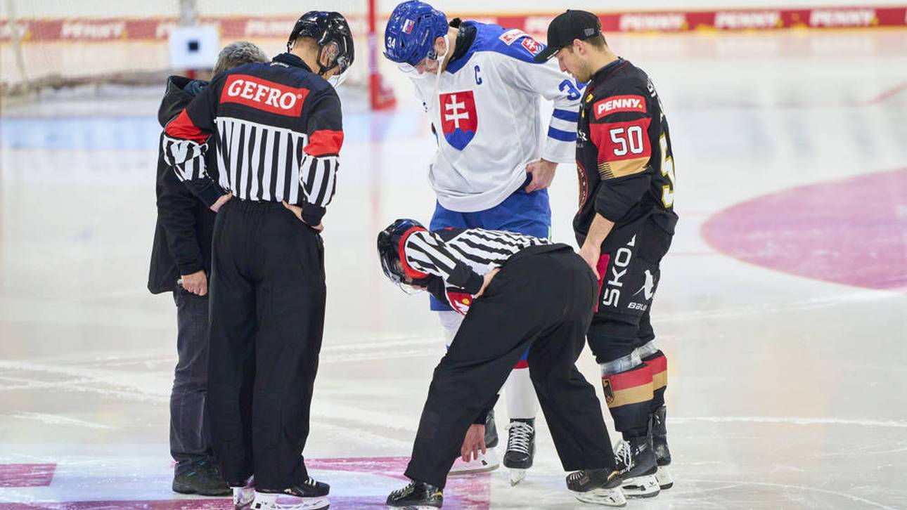 Deutschland-Spiel unterbrochen