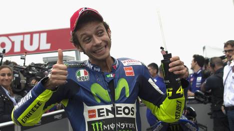 Valentino Rossi wurde in Japan Zweiter