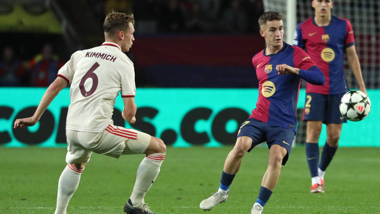 Marc Casado im Duell in der Champions League gegen Joshua Kimmich