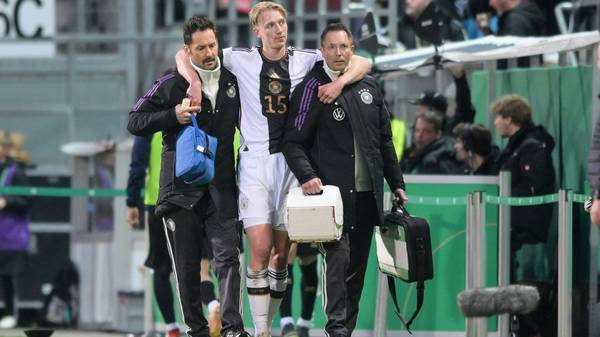 U21: DFB-Verteidiger schwer verletzt