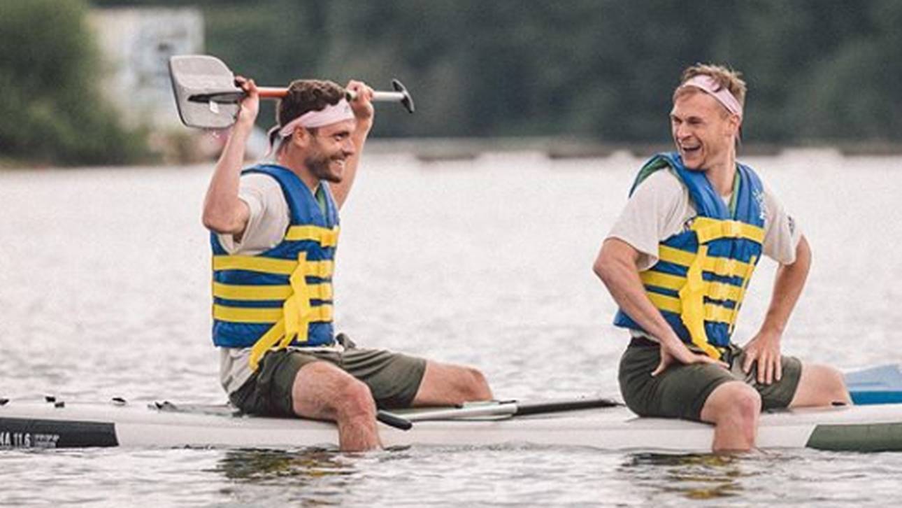 Nationalmannschaft geht ins Wasser