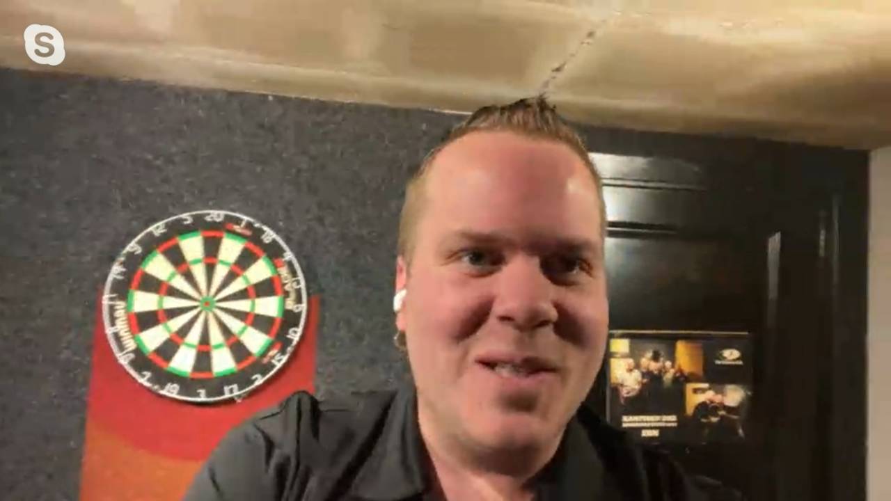 Darts Premier League: FaceTime-Anruf von Dirk van Duijvenbode