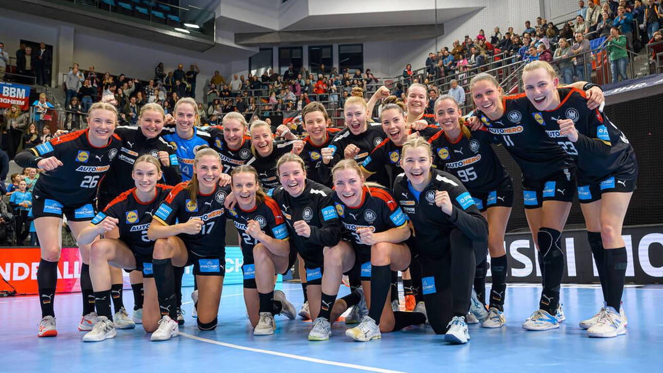 DHB-Frauen glänzen vor großer Kulisse
